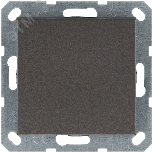 Изображение товара Звонковый механизм 10A 250V~ с накладкой, цвет Мокко (шт)