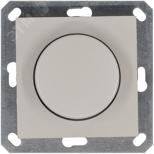 Изображение товара Диммер LED с накладкой 30-400W, 1gang 2way, цвет Тауп (шт)