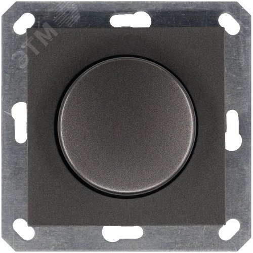 Изображение товара Диммер LED с накладкой 30-400W, 1gang 2way, цвет Мокко (шт)