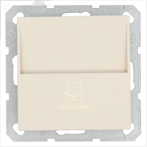 Изображение товара Выключатель карточный с накладкой 10А. 250В. цвет тауп (шт)