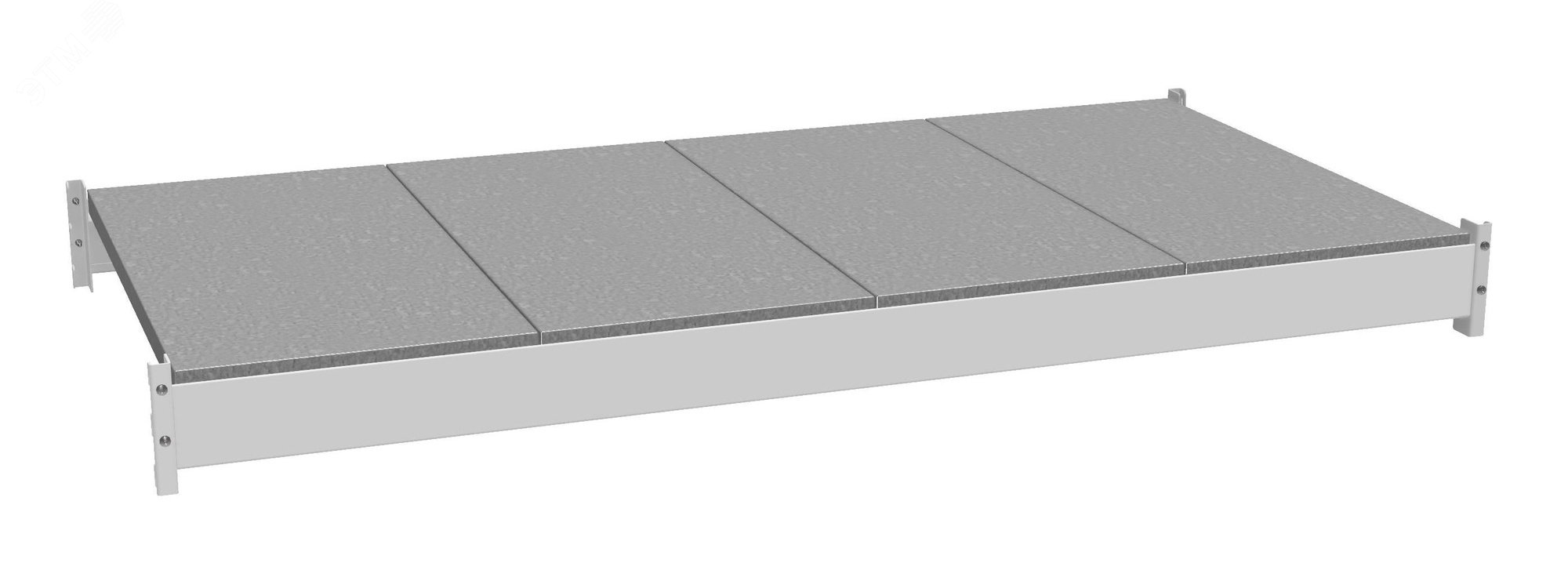 Изображение товара Ярус 600/1200 Полки цинк набор для хранения Регулируемые балки и полки