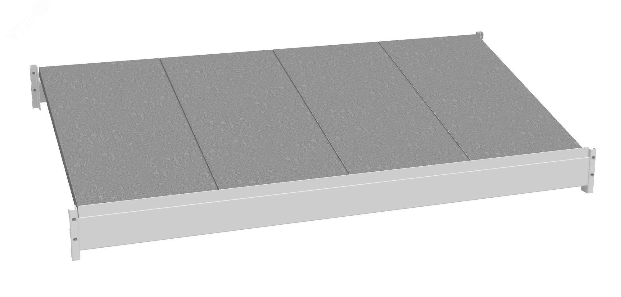 Изображение товара Набор наклонных полок для хранения 585/1200 с регулируемой высотой и нагрузкой 400 кг