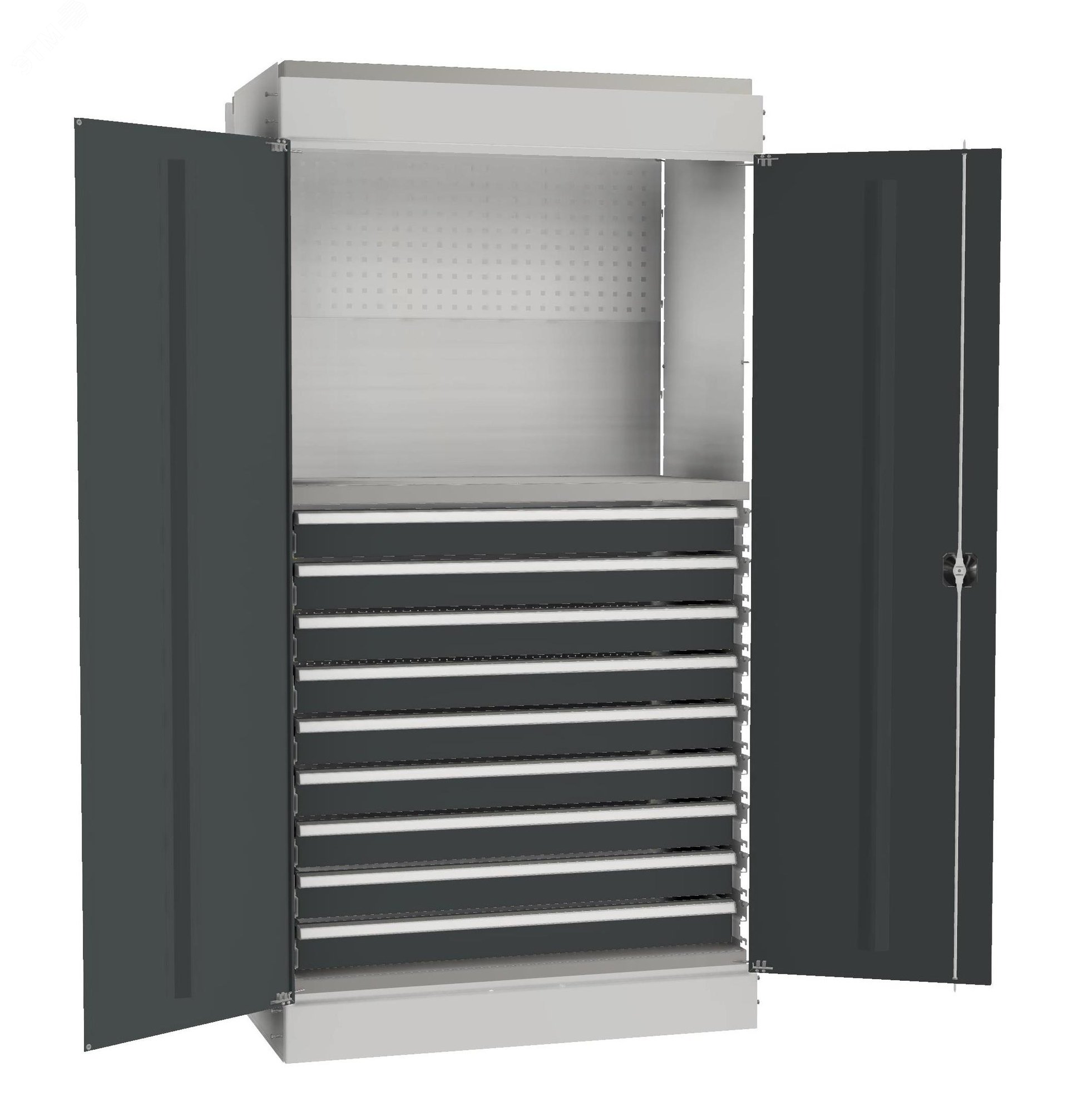 Изображение товара Шкаф-стеллаж ДиКом СТ-031 с комплектацией и системой безопасности