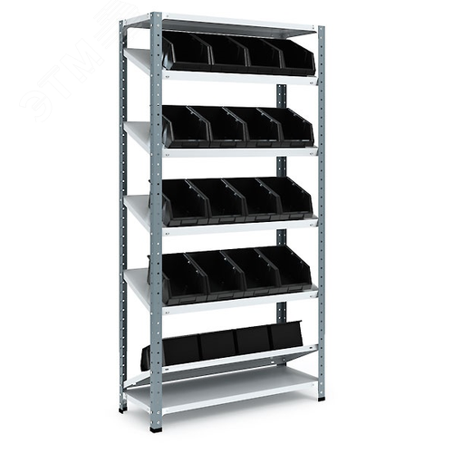 Изображение товара Стеллаж наклонный ESD (5 ярусов) - НАБОР СТ-012 (шт)