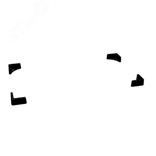 Изображение товара Подпятник пластмассовый (4шт.) СТ-012 (шт)