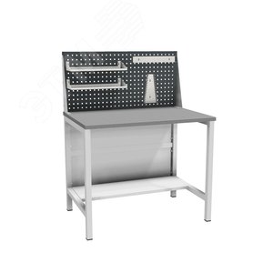 Изображение товара Верстак с экраном Э1 с навесными аксессуарами (7038/7016) для МП ВЛ-К-100-03-Э1 (набор)