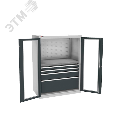 Изображение товара Шкаф инструментальный с дверьми с окнами-НАБОР ВС-053-02Шкаф (шт)