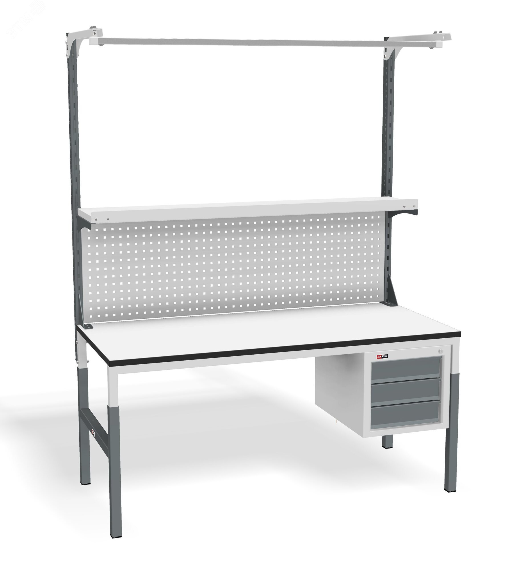 Изображение товара Стол монтажный-НАБОР пластик СР-М-150/90-03 ESD для работы с электроникой