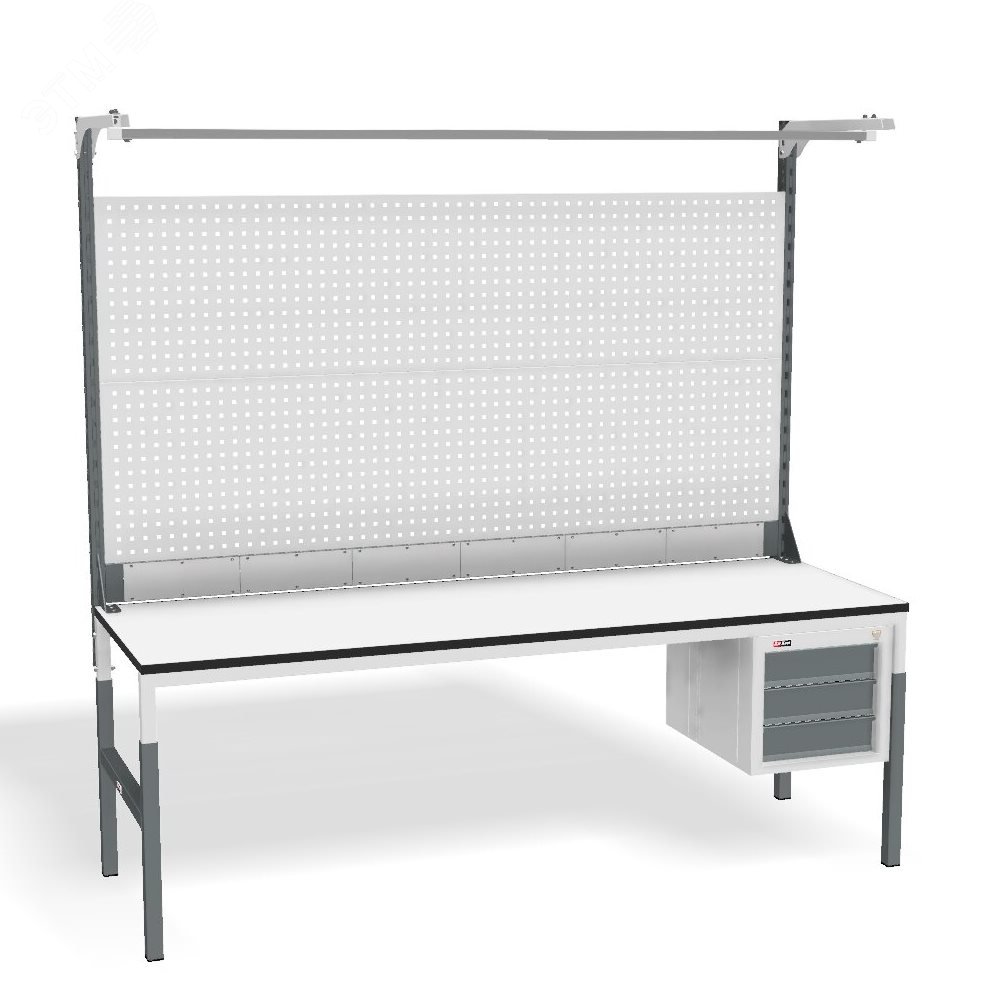 Изображение товара Стол монтажный набор пластик с регулируемой высотой и антистатической поверхностью