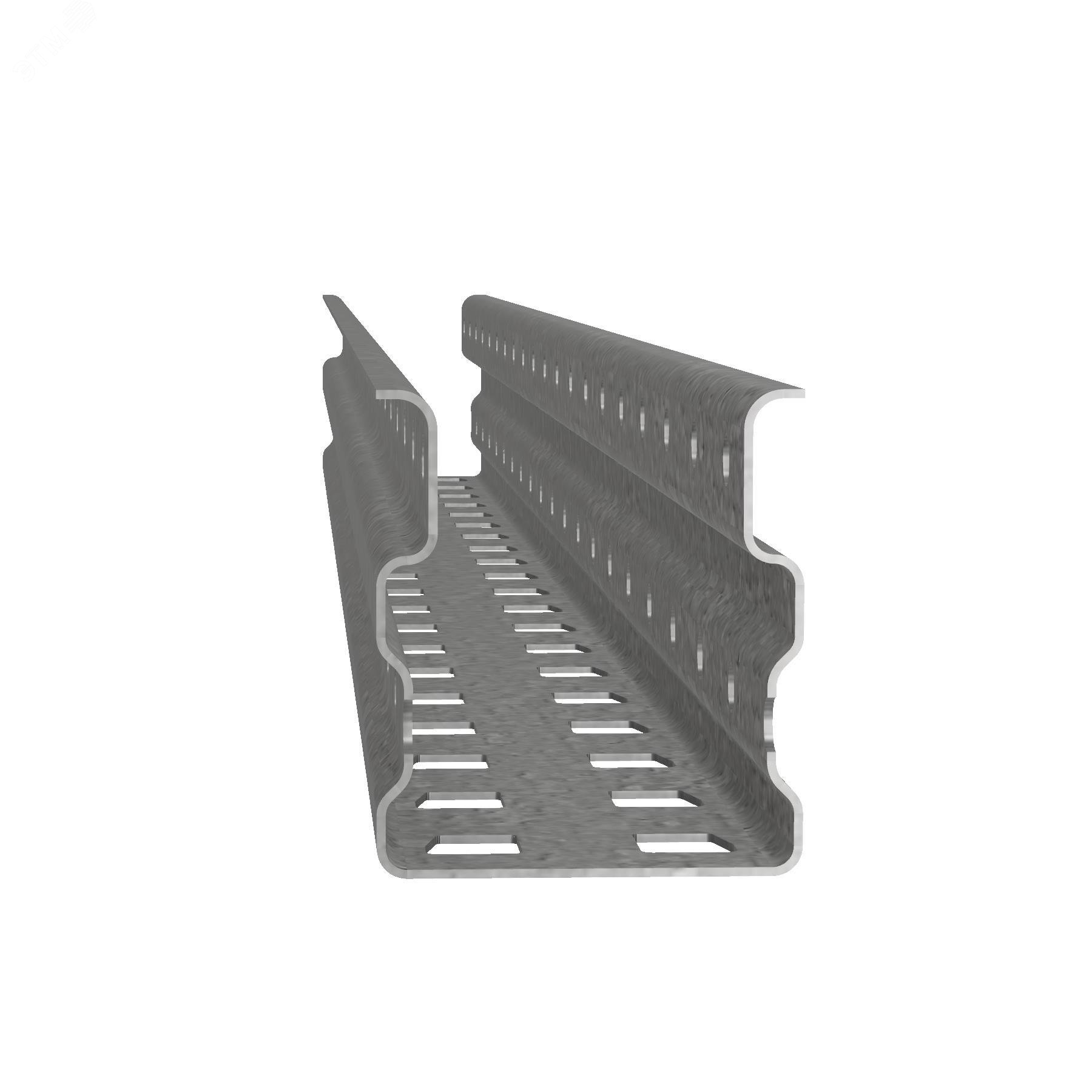 Изображение товара Стойка П 70 3500 цинк для стеллажного хранения на поддонах