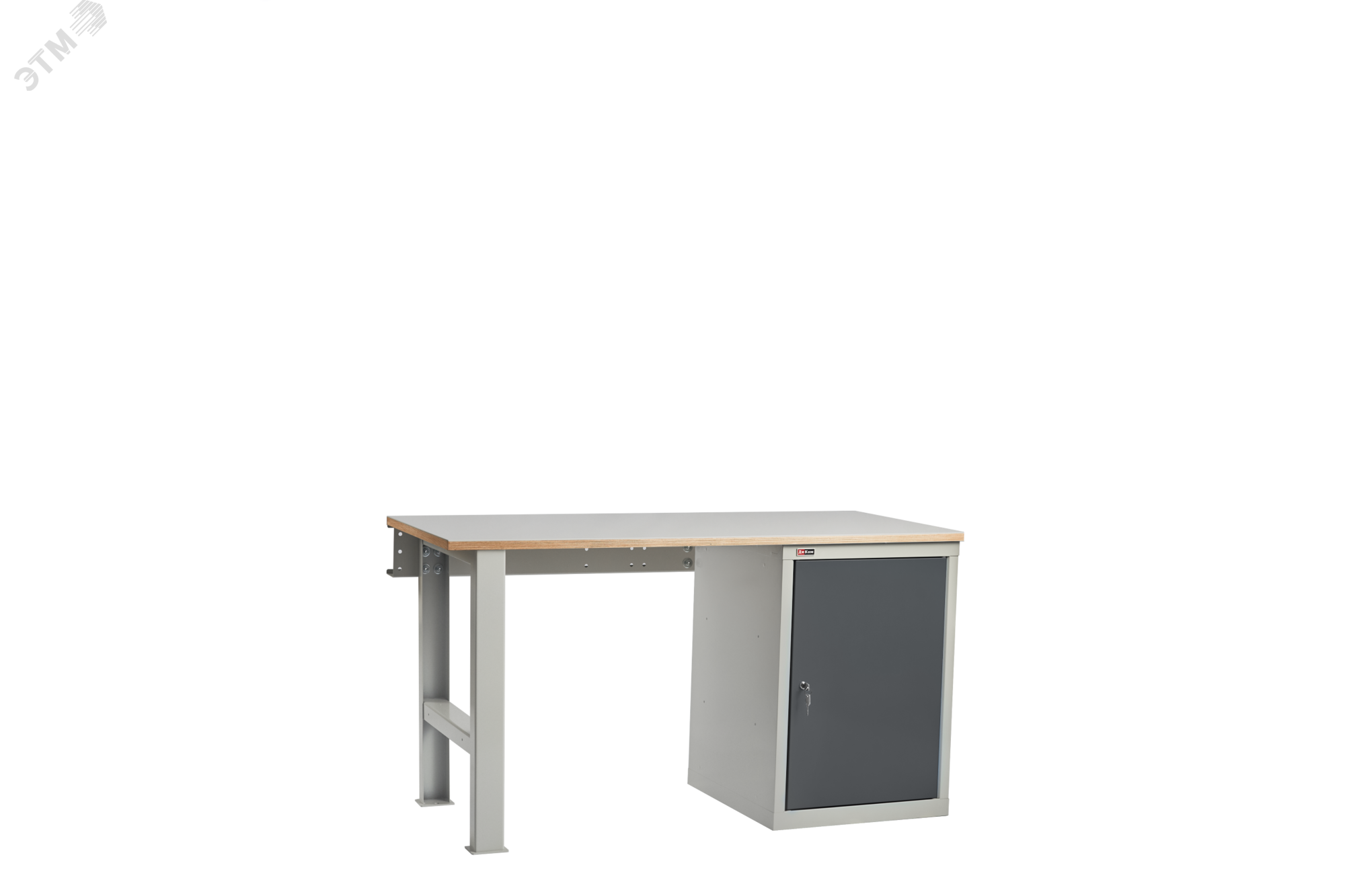 Изображение товара Верстак-НАБОР ВЛ-150-03 МФ со слесарной тумбой и полками