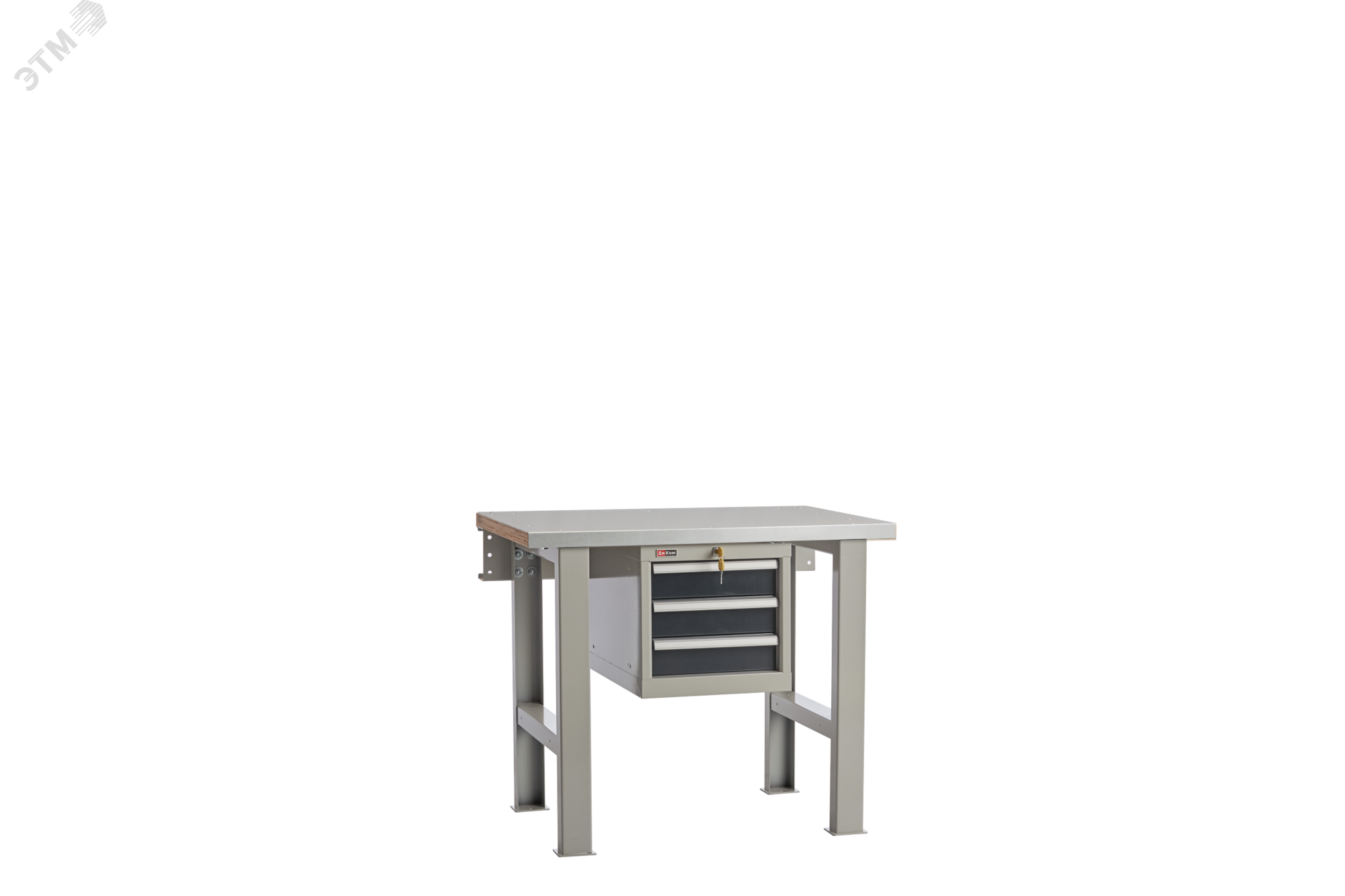 Изображение товара Верстак-НАБОР ВС-100-02 ЦФ с рабочей поверхностью из влагостойкой фанеры и металлическим покрытием