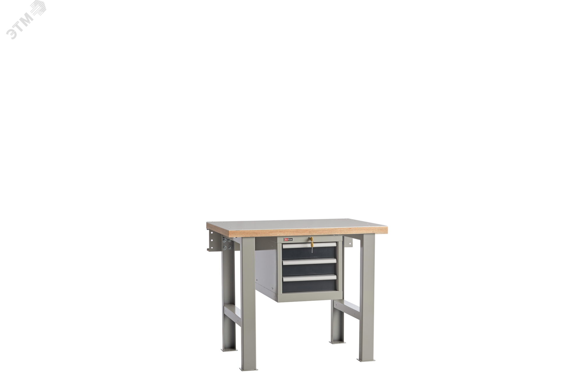 Изображение товара Верстак слесарный ВС-100-02 МФ с тумбой и ящиками