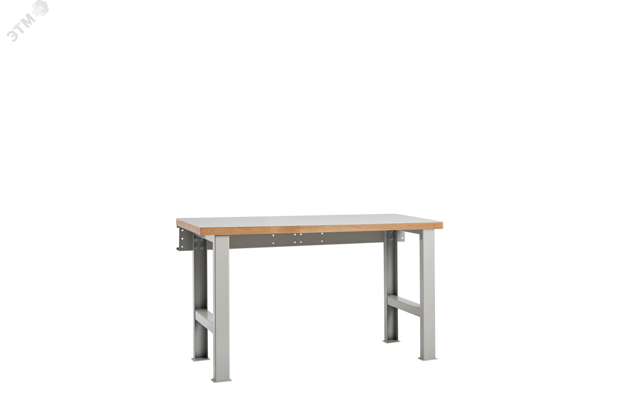 Изображение товара Верстак слесарный на двух опорах с высокой нагрузкой и влагостойкой столешницей