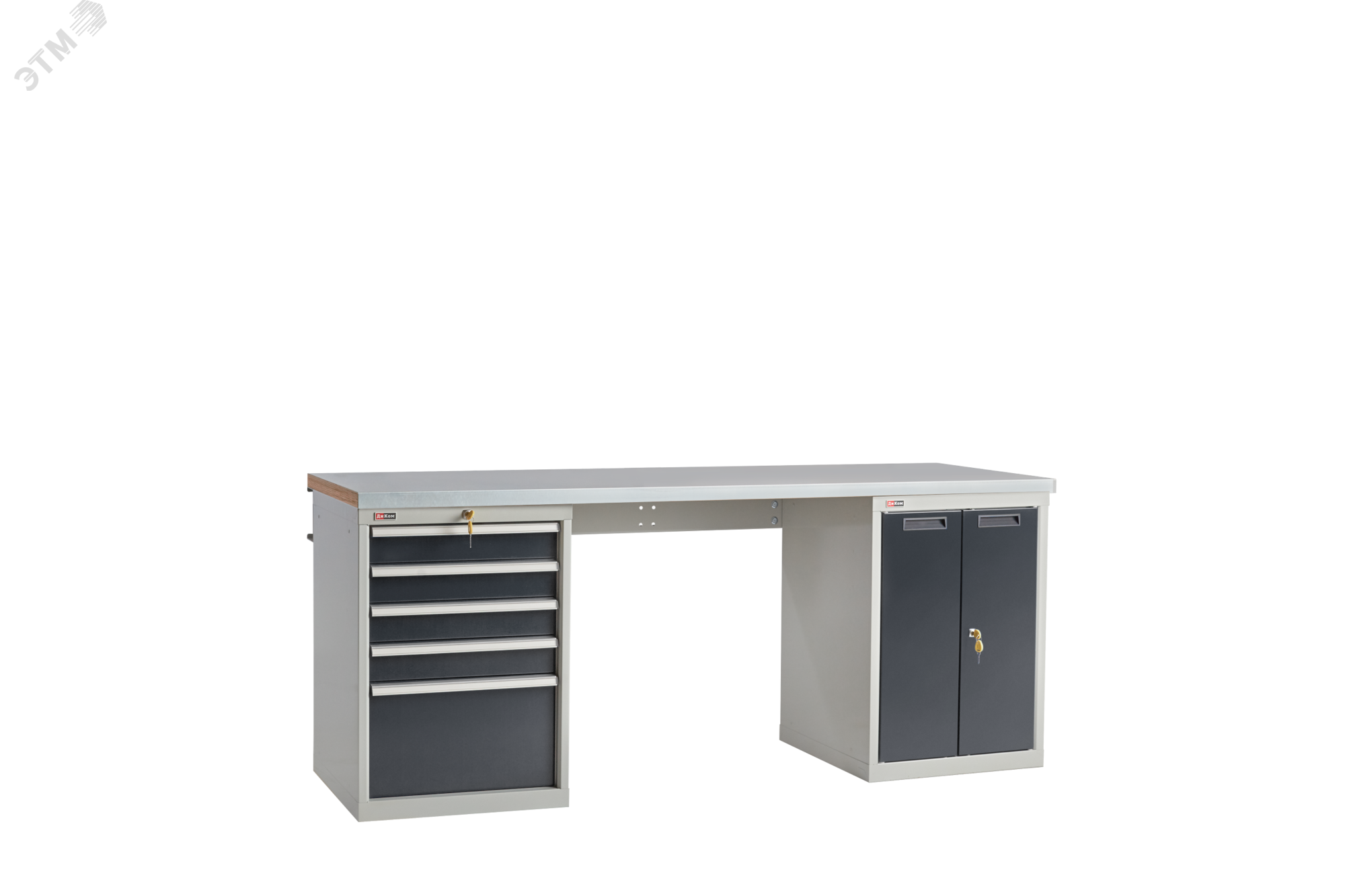 Изображение товара Верстак-НАБОР ВСК-200-07 ЦФ со стойкостью высокой нагрузкой