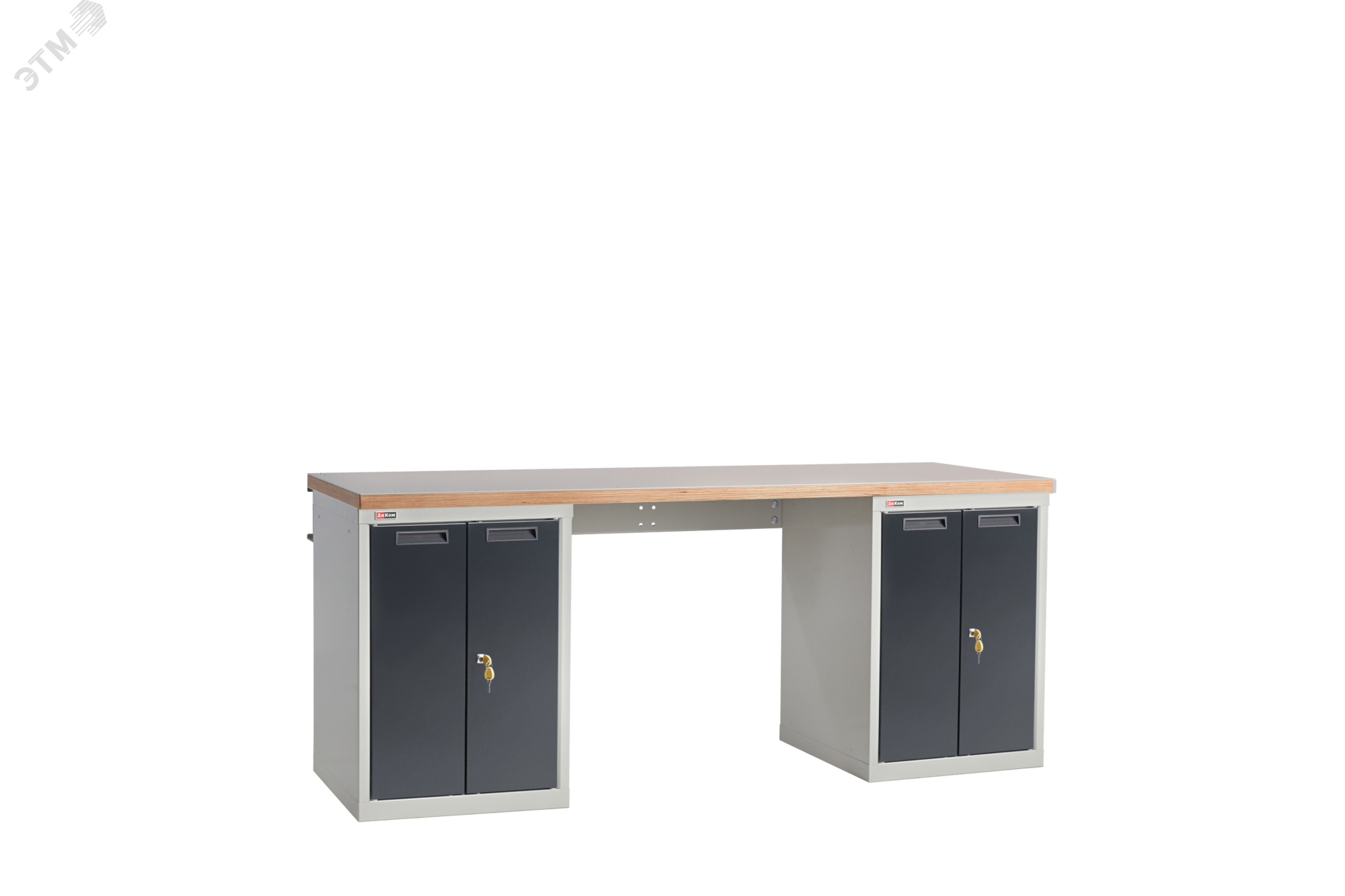 Изображение товара Верстак-НАБОР ВС-200-05 МФ со стяжкой и двумя тумбами