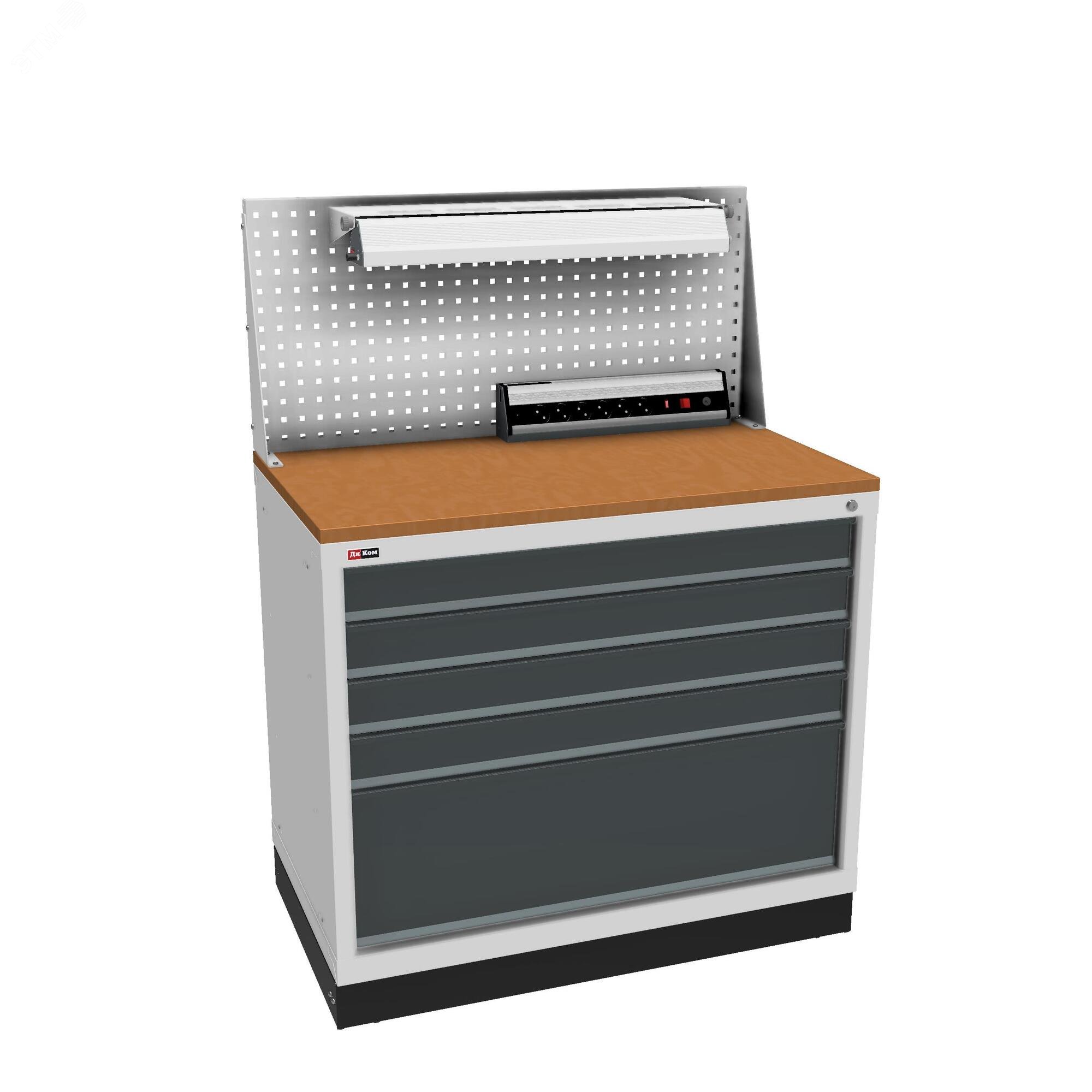 Изображение товара Тумба инструментальная НАБОР ВЛ-035-06 с грузоподъемностью 1500 кг