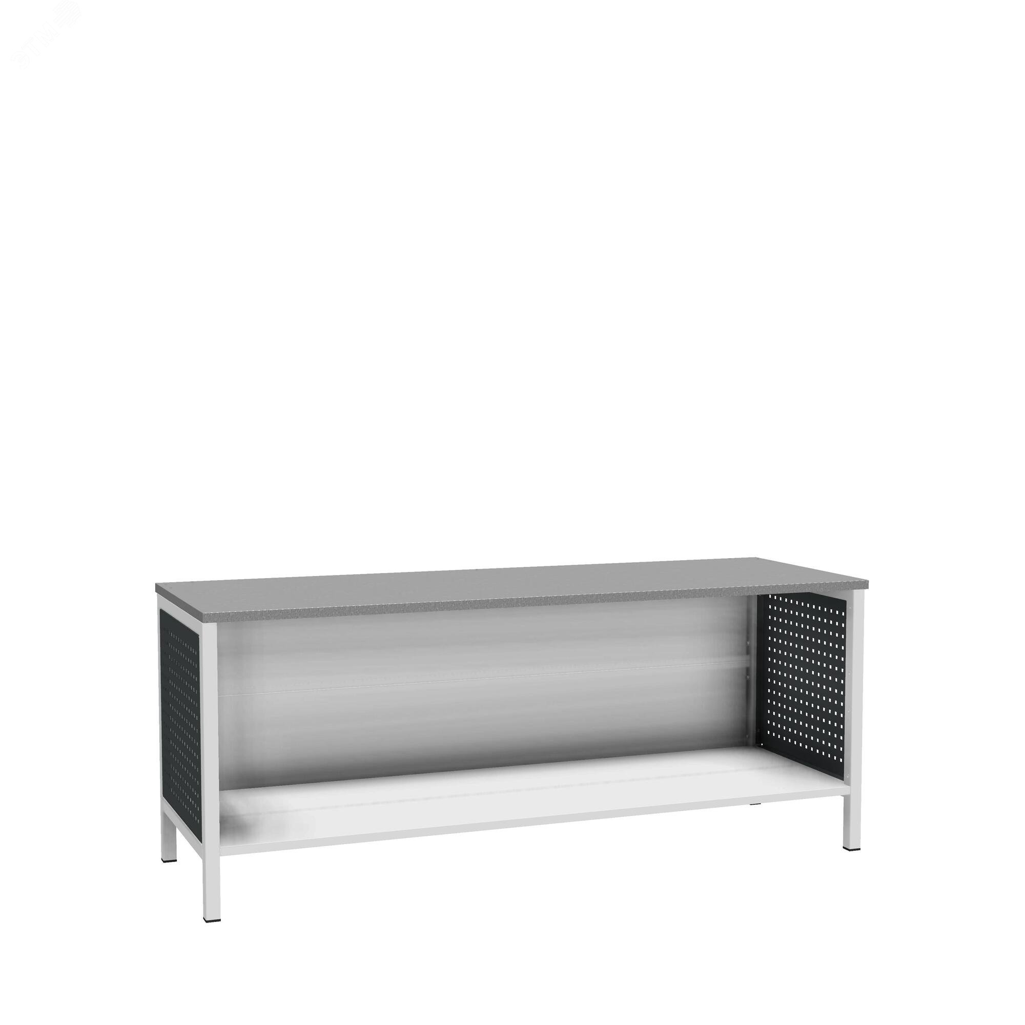 Изображение товара Верстак-НАБОР ВЛ-К-200-03 слесарный, модульный, прочный, с оцинкованной столешницей