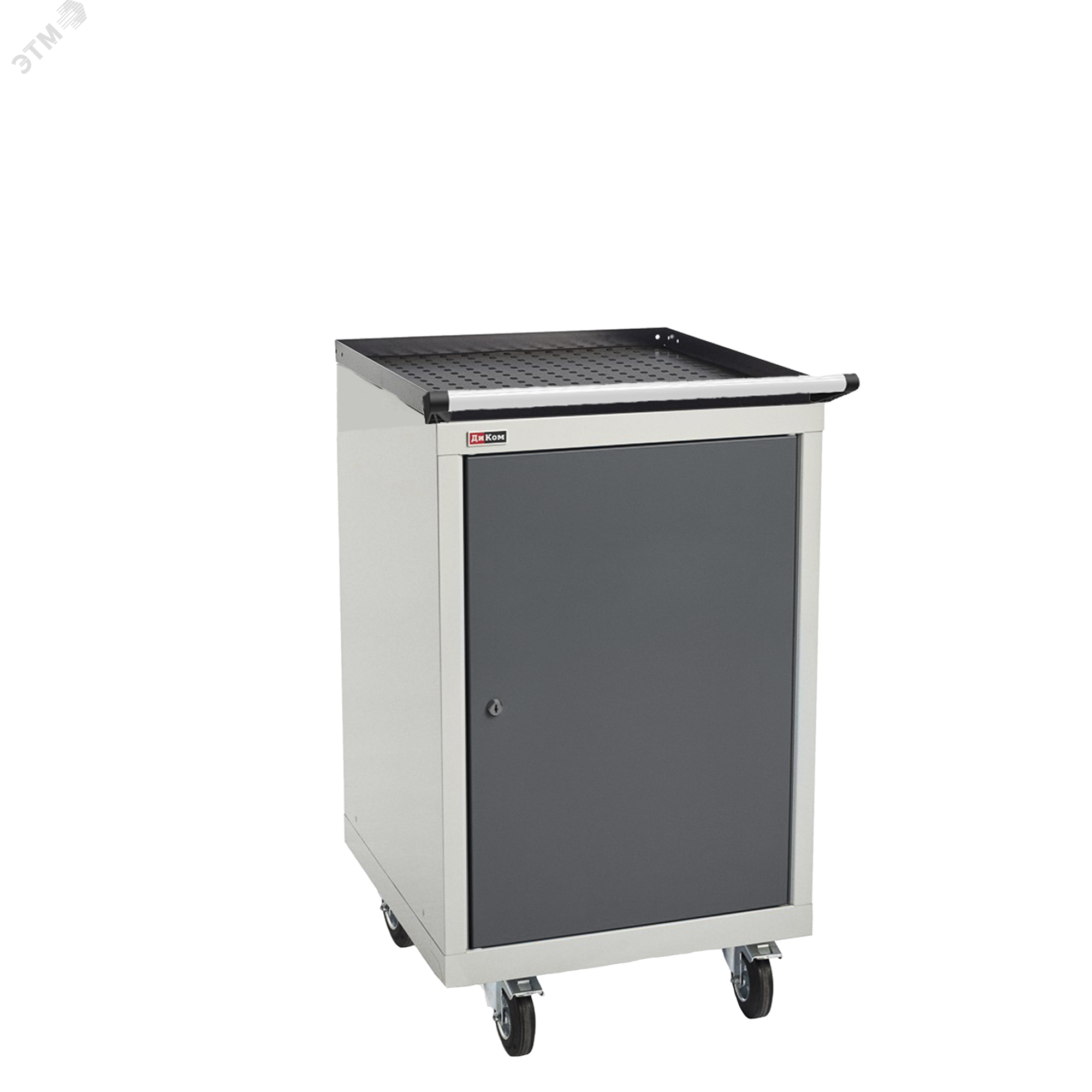 Изображение товара Тумба инструментальная ДиКом ВЛ-К-010-01 с колесами и замками EURO-LOCKS