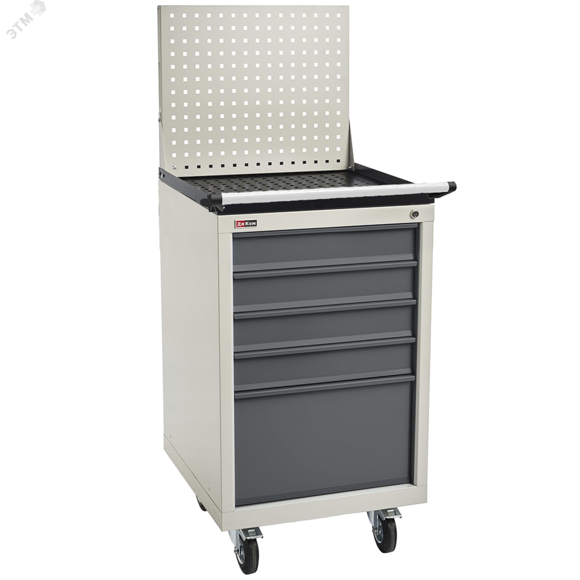 Изображение товара Тумба инструментальная набор ВЛ-К-015-02 с ящиками и колёсами