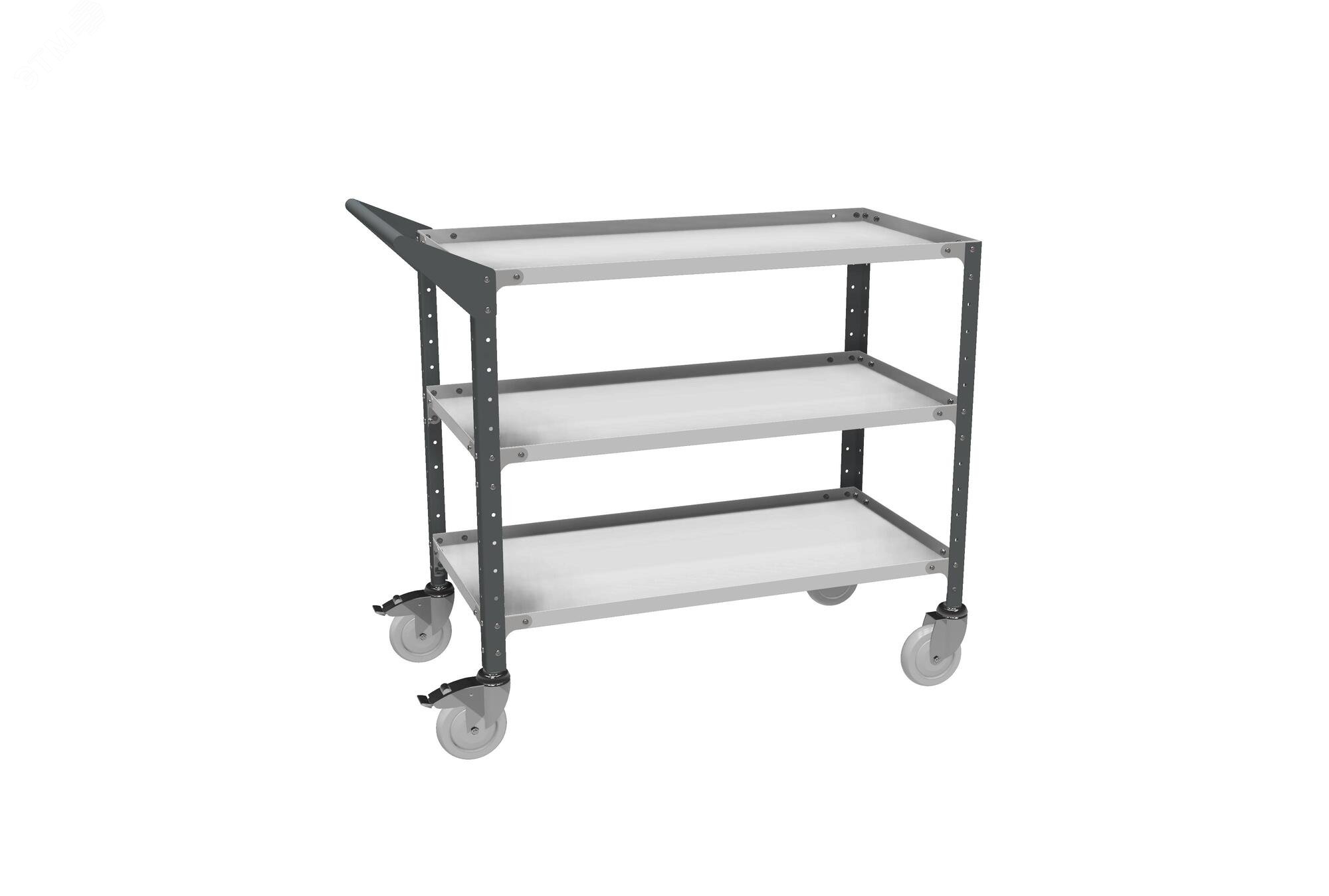 Изображение товара Грузовая подкатная тележка ВЛТ-030 для перемещения грузов 100 кг