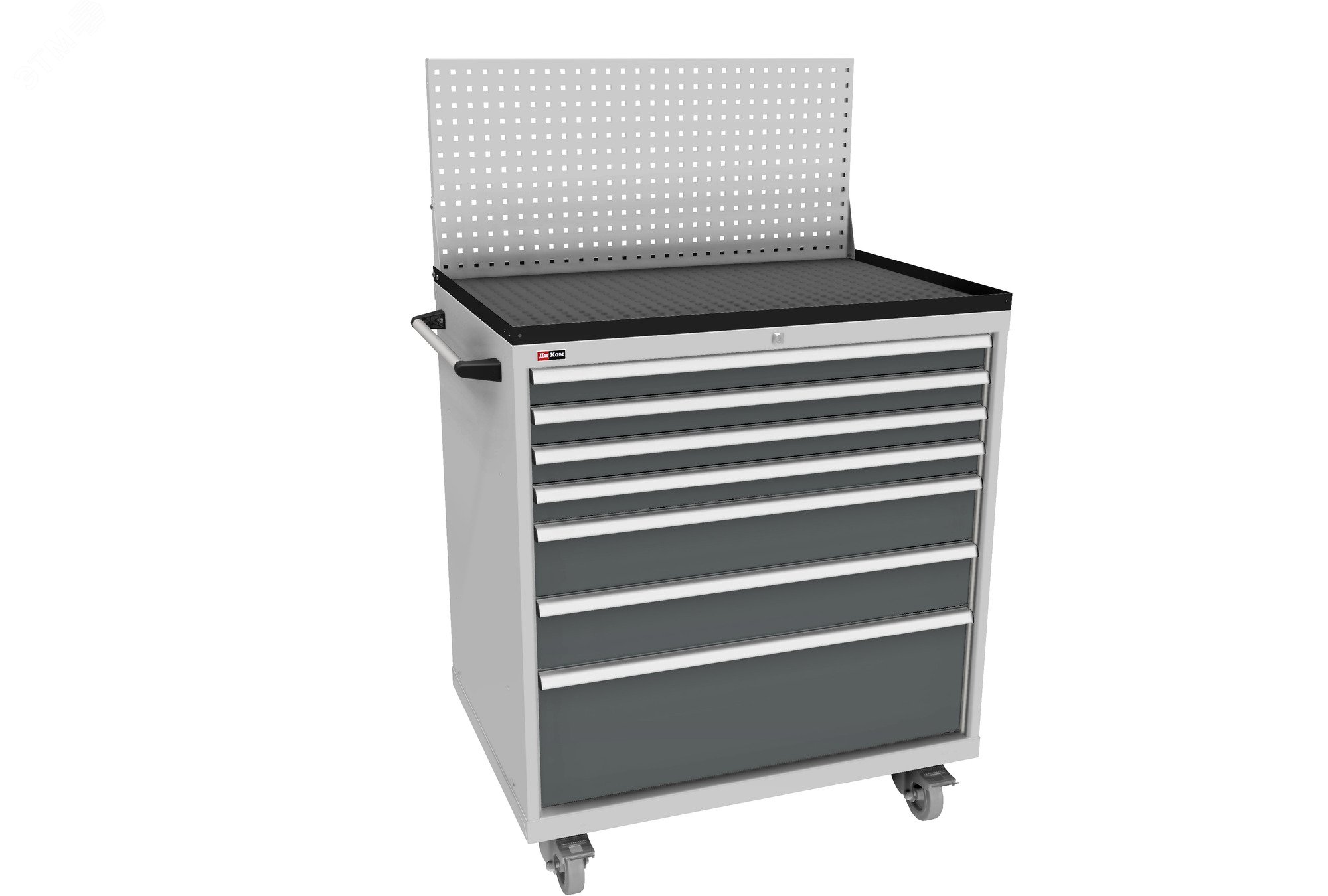 Изображение товара Инструментальная тумба набор ВС-087-02 на колёсах мощная и надежная