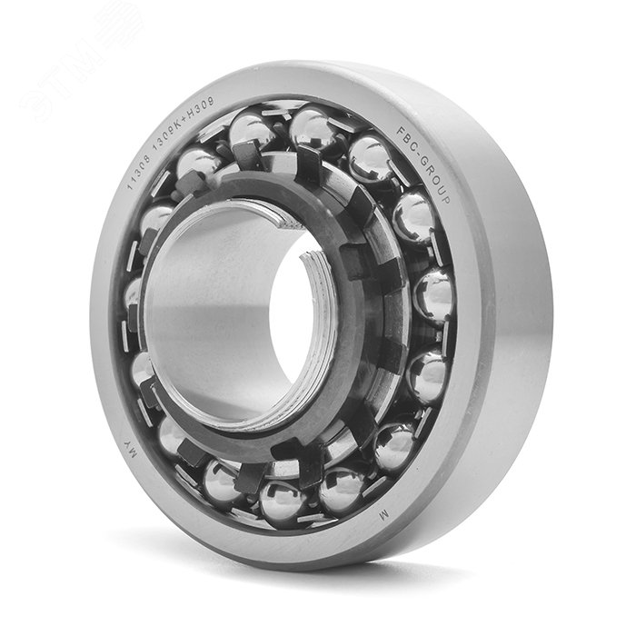 Изображение товара Подшипник 11308 FBC радиальный сферический двухрядный стальной сепаратор