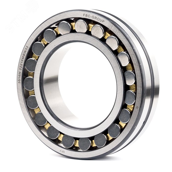 Изображение товара Подшипник 3516 Н FBC радиальный сферический двухрядный высокая грузоподъемность