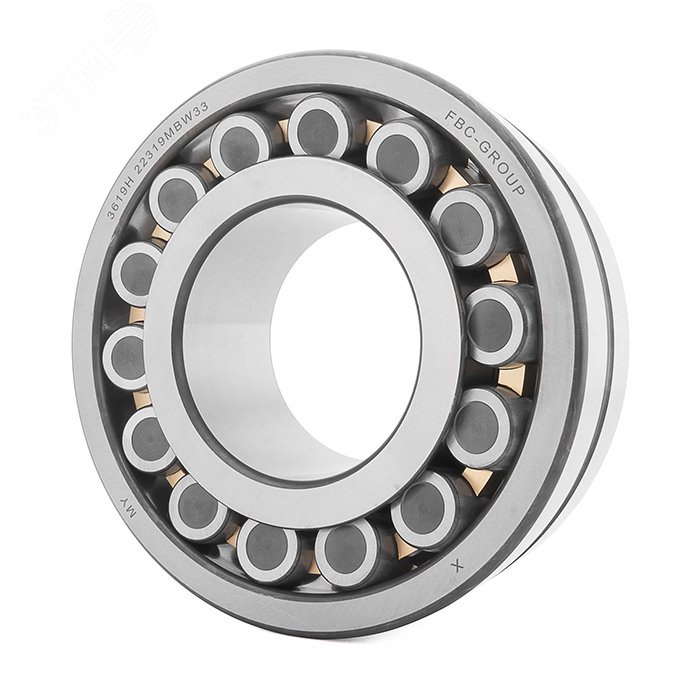 Изображение товара Подшипник 3619 Н FBC радиальный сферический двухрядный ГОСТ высокий температурный диапазон