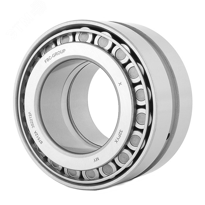 Изображение товара Подшипник роликовый конический радиально-упорный двухрядный FBC 97512 А