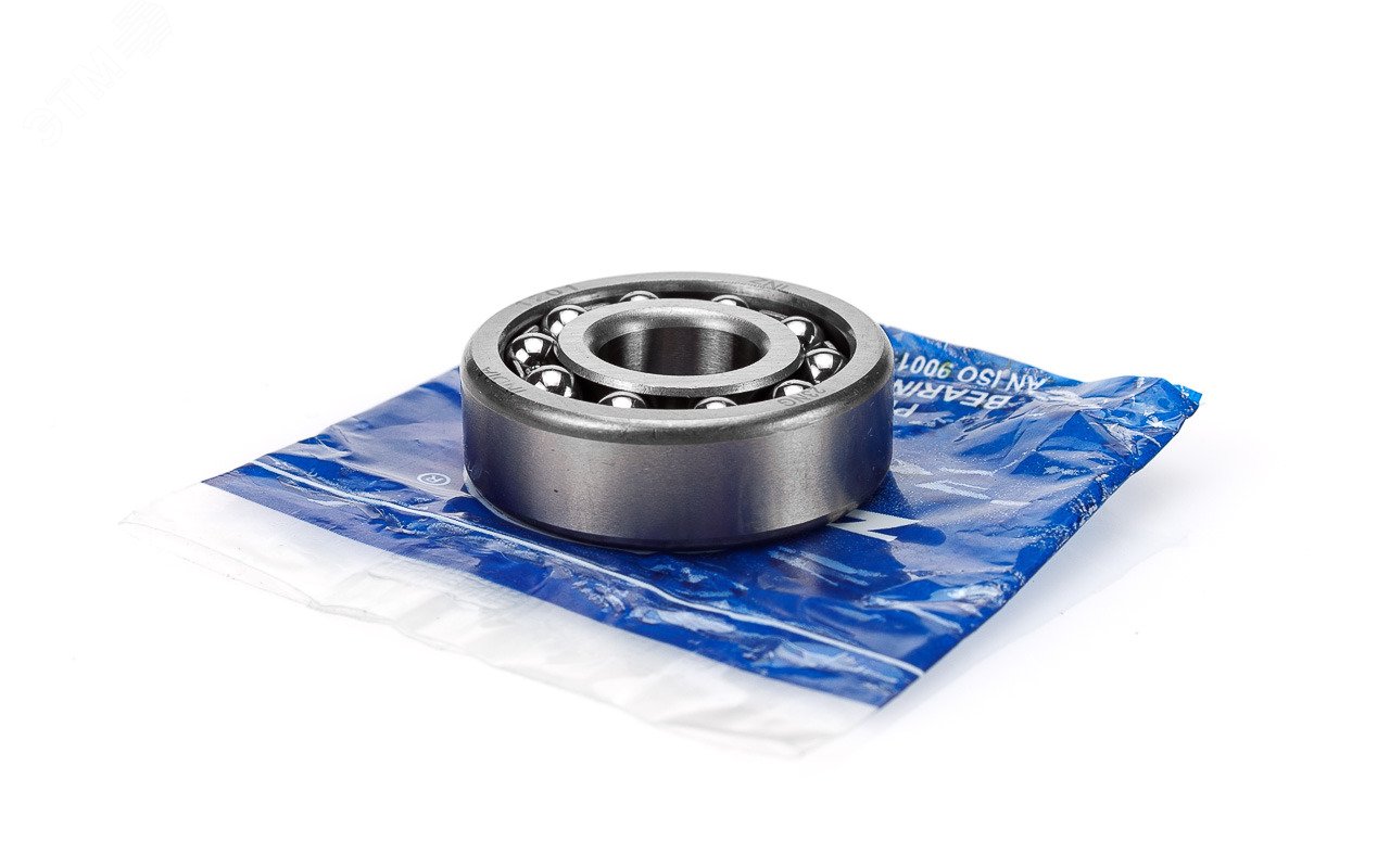 Изображение товара Подшипник 1201 шариковый самоустанавливающийся двухрядный Индия ZNL