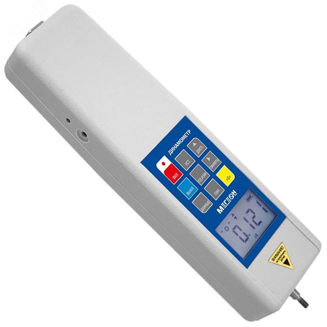 Изображение товара Динамометр сжатия-растяжения цифровой 03200 МЕГЕОН для нагрузочных испытаний
