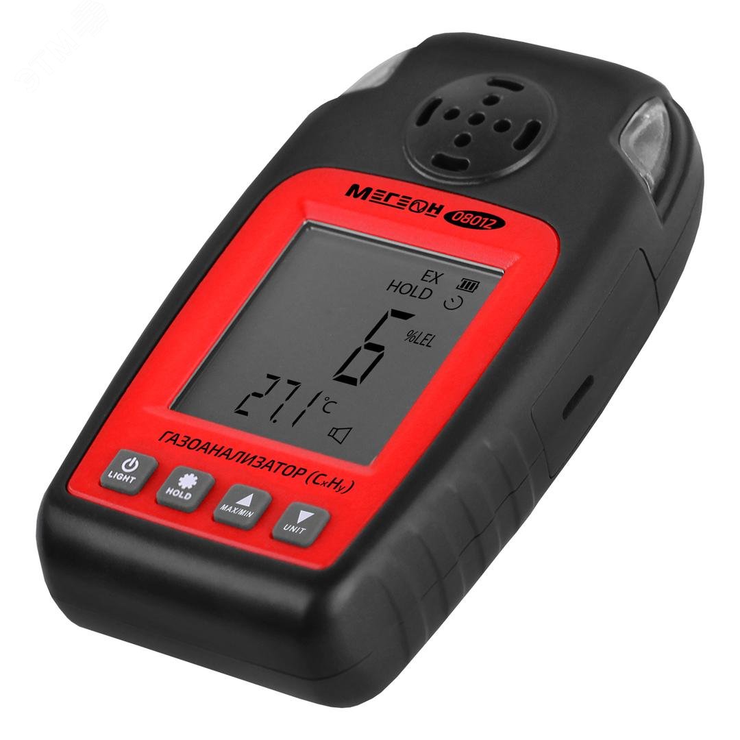 Изображение товара Газоанализатор МЕГЕОН 08012 для измерения горючих газов в воздухе