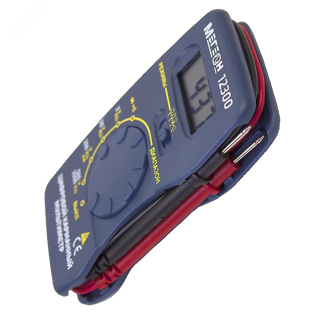 Изображение товара Мультиметр МЕГЕОН 12300 цифровой карманный измерительный прибор