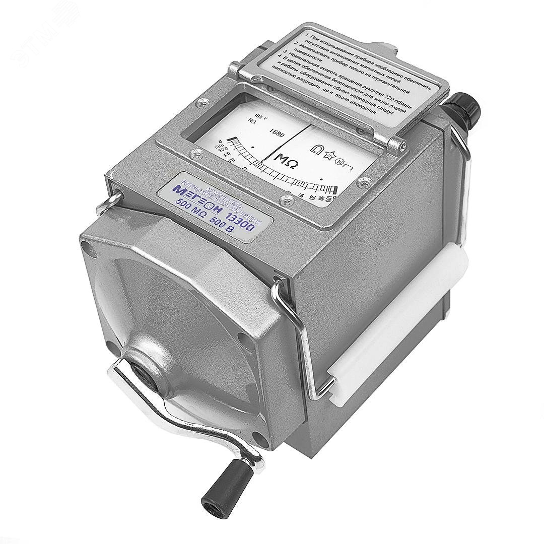 Изображение товара Мегаомметр МЕГЕОН 13300 для измерения сопротивления изоляции