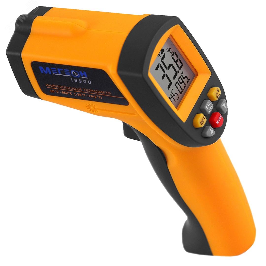 Изображение товара Измеритель температуры инфракрасный (пирометр) 16900 (шт)