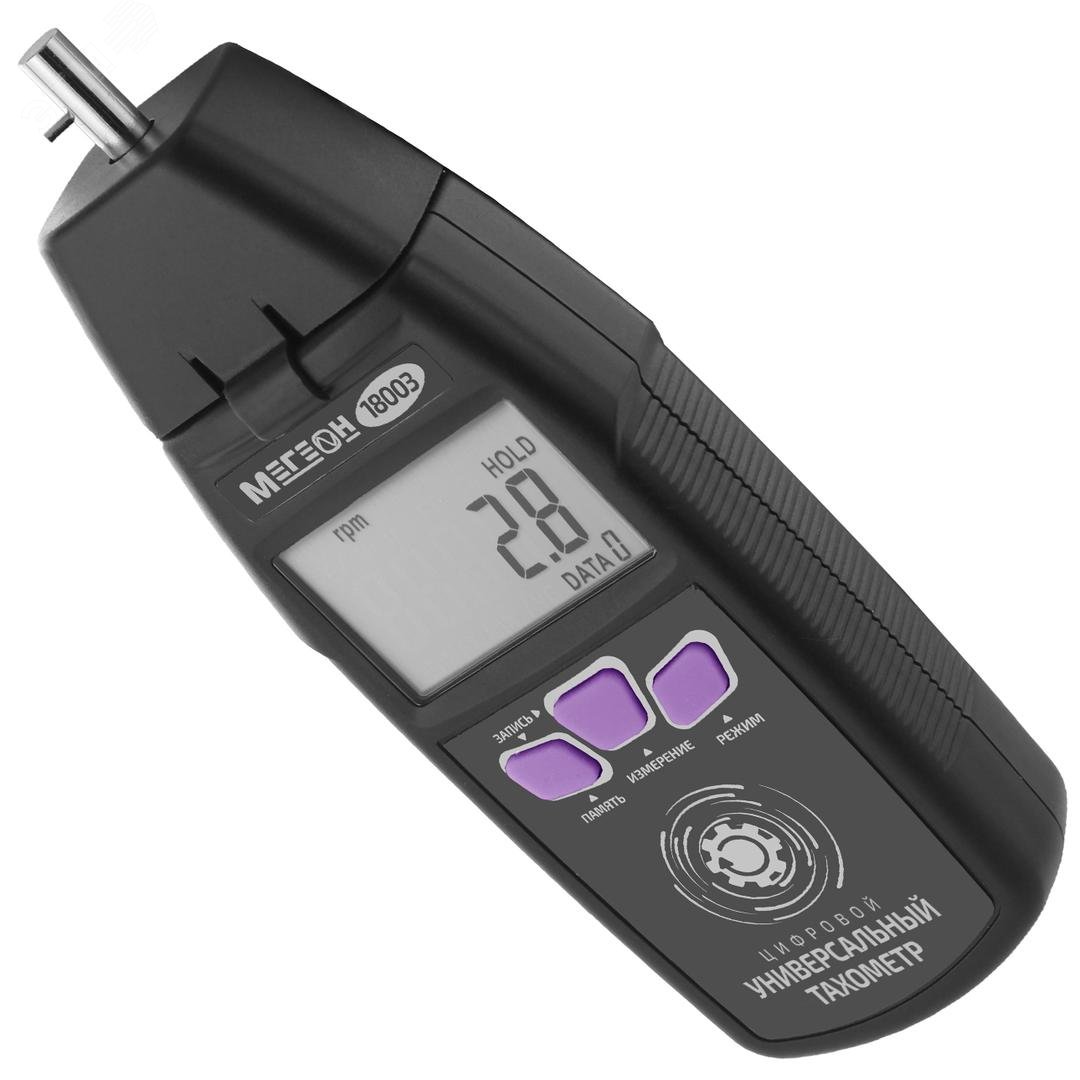 Изображение товара Фототахометр контактный/лазерный 18003 (шт)