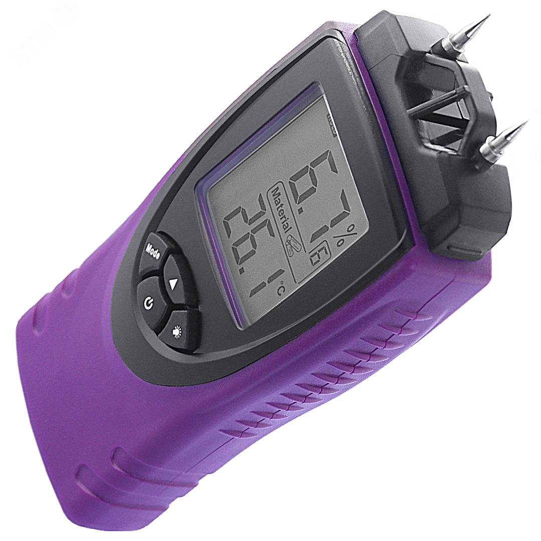 Изображение товара Портативный влагомер МЕГЕОН 20501 для древесины и стройматериалов