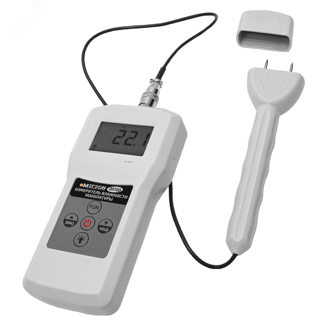 Изображение товара Цифровой измеритель влажности макулатуры МЕГЕОН 20720