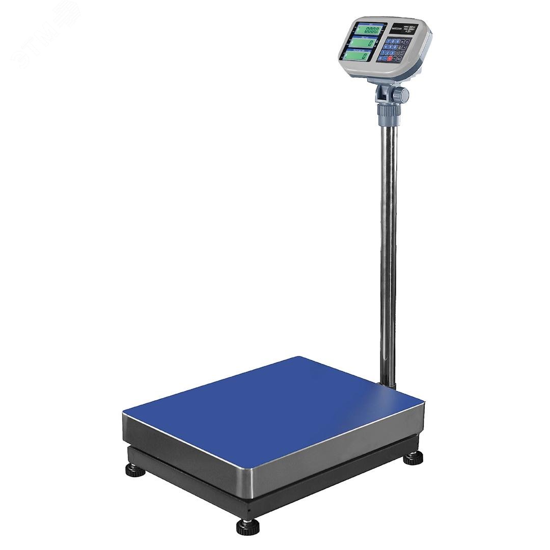 Изображение товара Напольные весы МЕГЕОН 50330W с дисплеями, до 300 кг