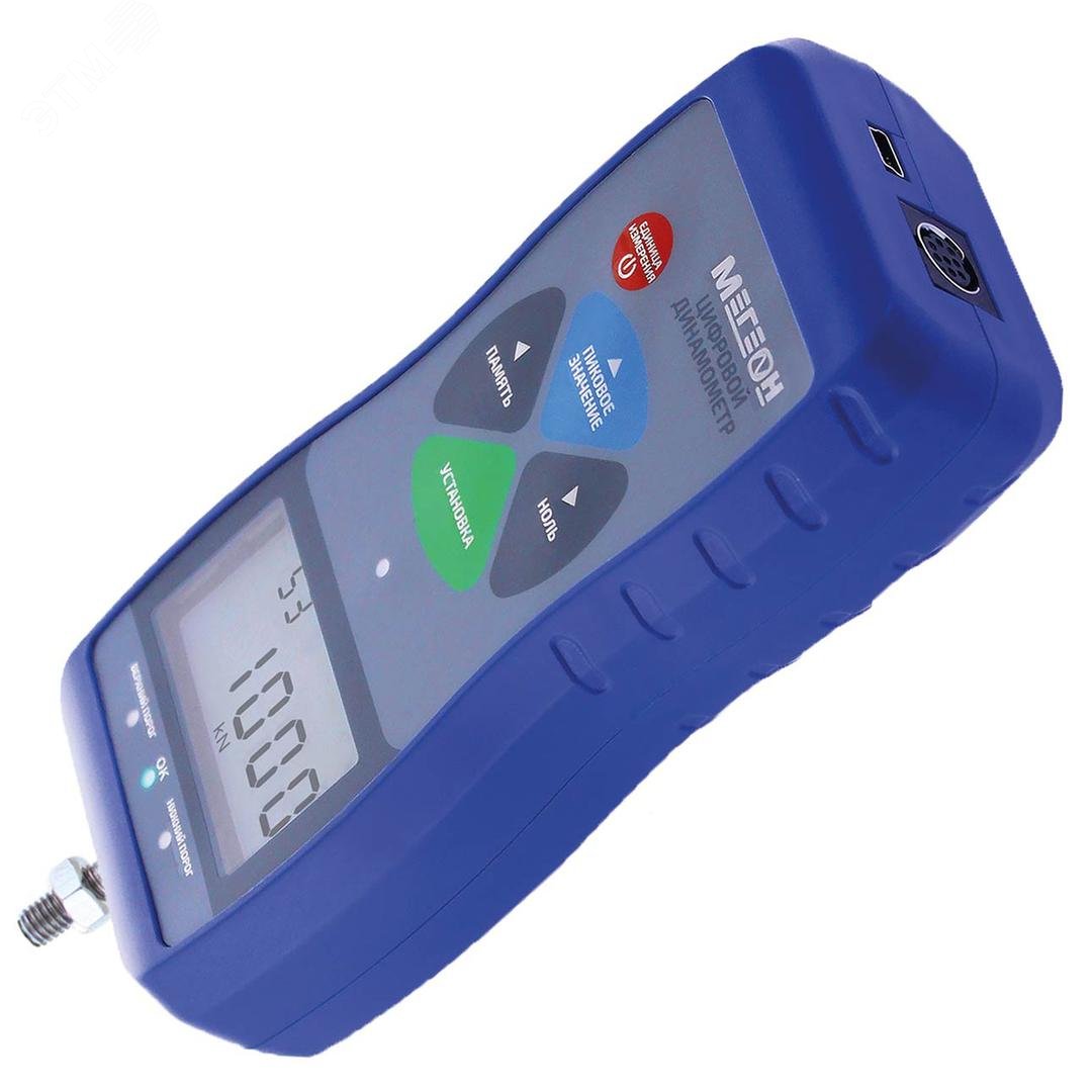 Изображение товара Цифровой динамометр 53002 МЕГЕОН для точных измерений нагрузки