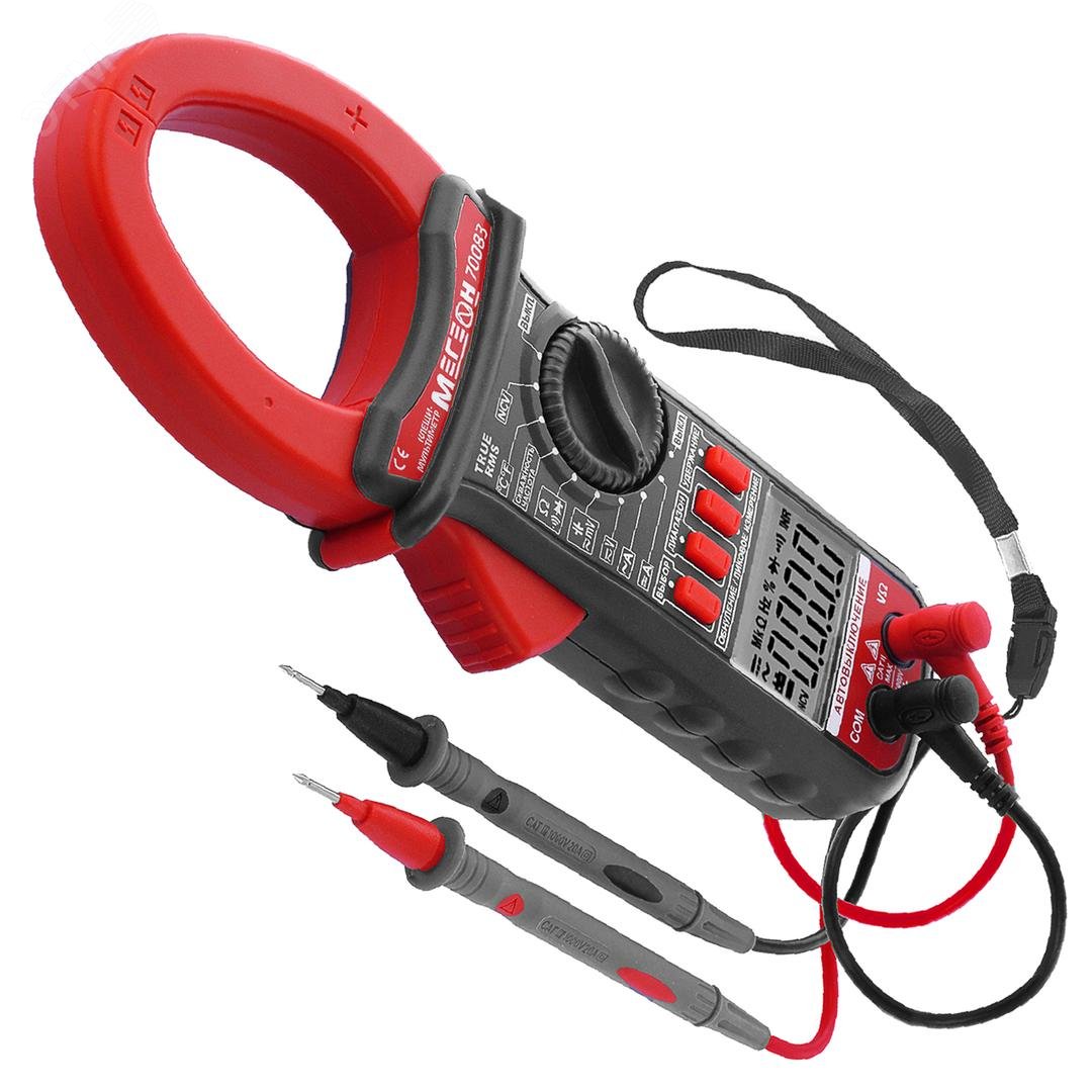 Изображение товара Клещи токоизмерительные цифровые, мультиметр 70083 (шт)