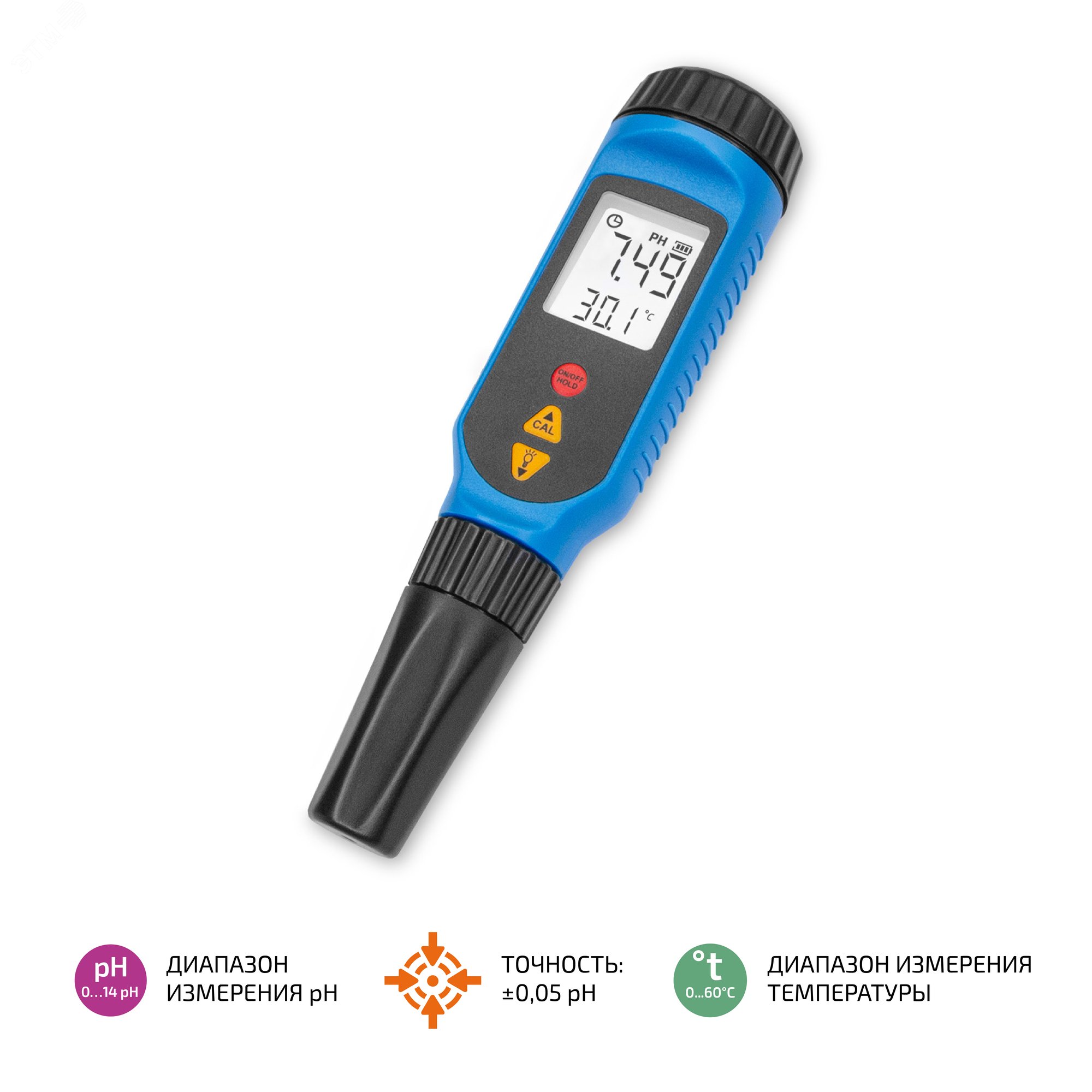 Изображение товара pH-метр цифровой 17220 (шт)