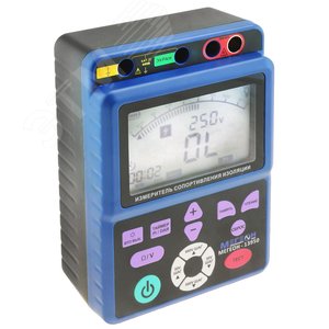 Изображение товара Измеритель сопротивления изоляции (мегаомметр) 13950 (шт)