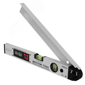 Изображение товара Угломер цифровой с пузырьковым уровнем 77225 (шт)