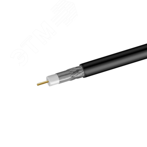 Изображение товара Кабель коаксиальный RG-11 черный CCS 1,63 / Conduct. 21% / Al 96х0,12 / PE Net.on 305м (RG-11/96 CCS) (м)