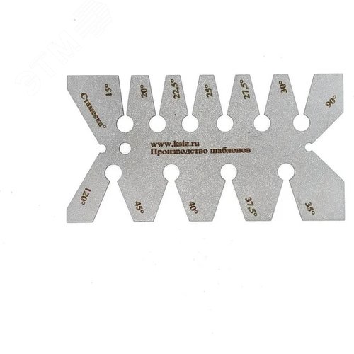 Изображение товара Шаблон универсальный для угла заточки стамески нержавеющая сталь с калибровкой (шт)