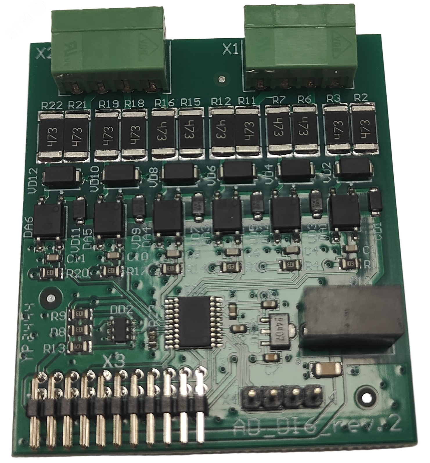 Изображение товара Модуль дискретных входов на 6 входов DI6 для контроля и автоматизации