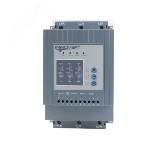 Изображение товара Устройство плавного пуска INNOVERT SSD153D43E, 15кВт, 380В, 30А (шт)