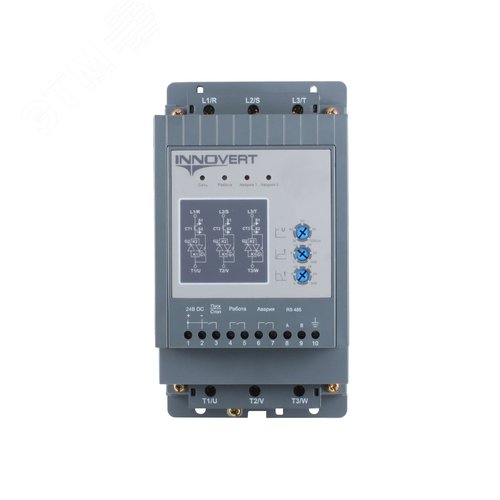 Изображение товара Устройство плавного пуска INNOVERT SSD752A43E, 7,5кВт, 380В, 15А (шт)